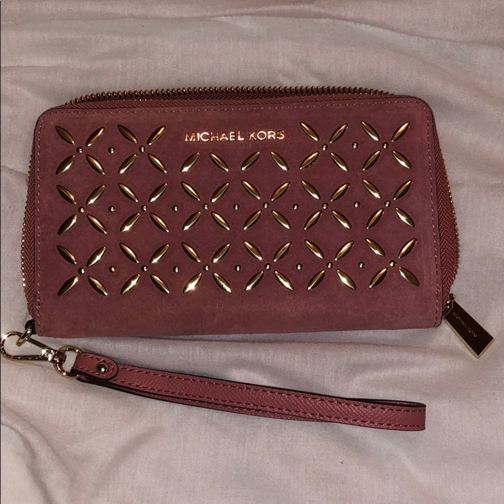 Pink Michael Kors wallet